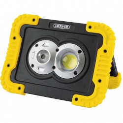 Werklamp COB LED oplaadbaar, 10W/750 Lumen - Draper