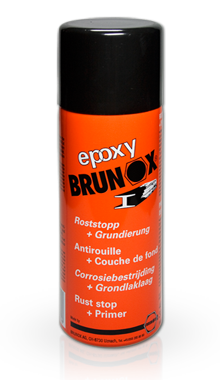 kruis Samengesteld Instrueren BRUNOX® Epoxy Spray 400 ml ANTI ROEST + PRIMER IN 1 - Vocor Tools B.V.